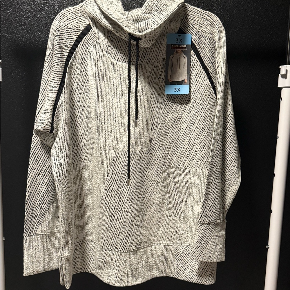 NWT Kirkland pullover cowl neck pullover